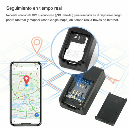 Localizador GPS rastreador Mini GPS GF07