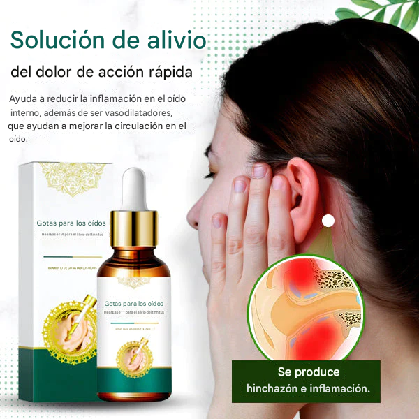 Gotas para Dolor de Oido y Tinnitus