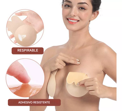 sujetador adhesivo sin tirantes cubierta